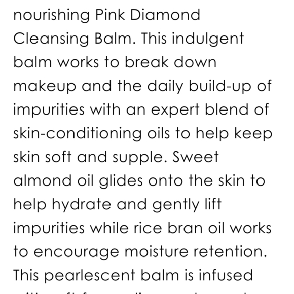 PINK DIAMOND CLEANSING BALM -RODIAL 3.4FL OZ - Picture 3 of 7